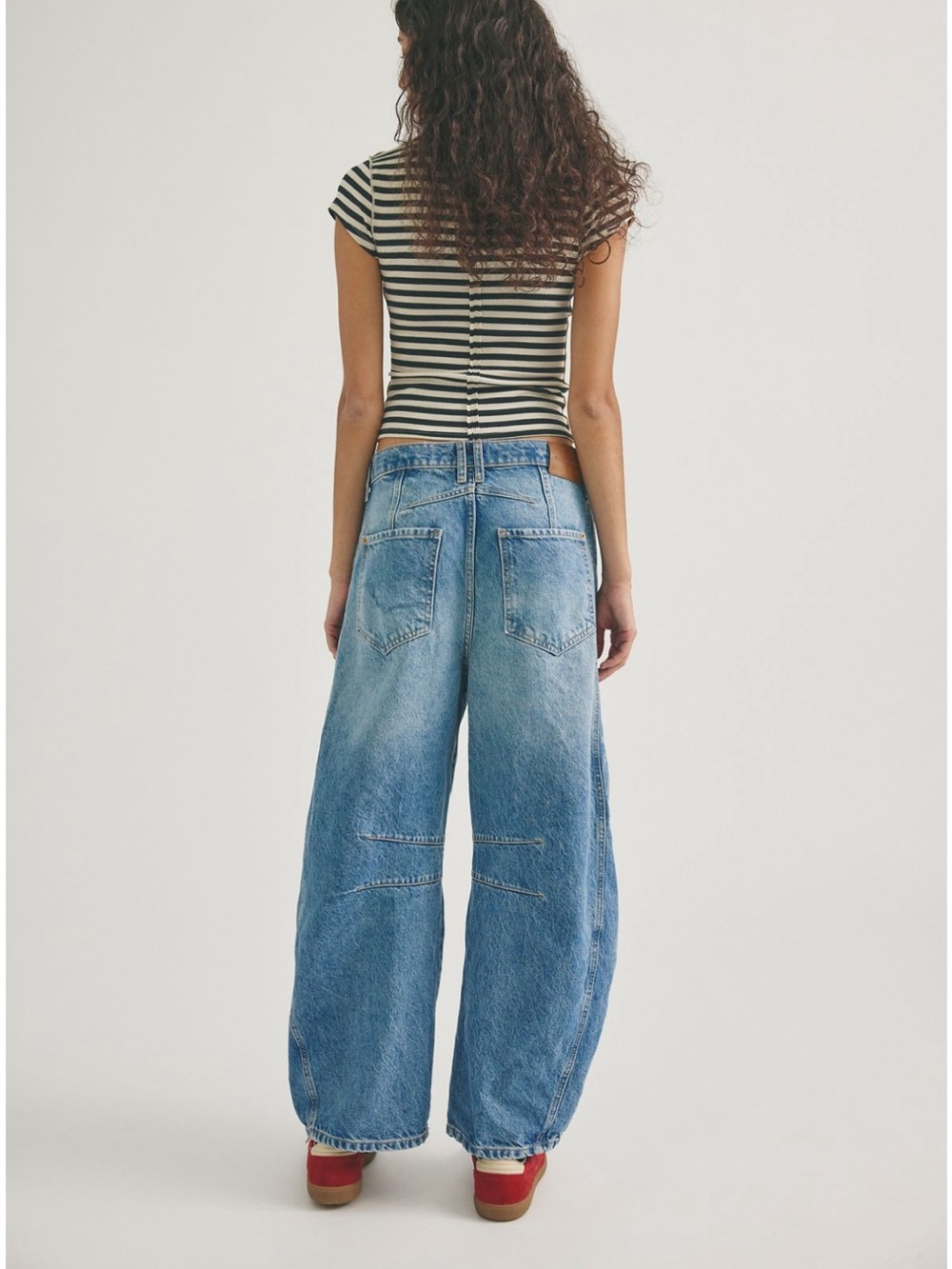Free People Mid rise barrel - Picture 3 of 7